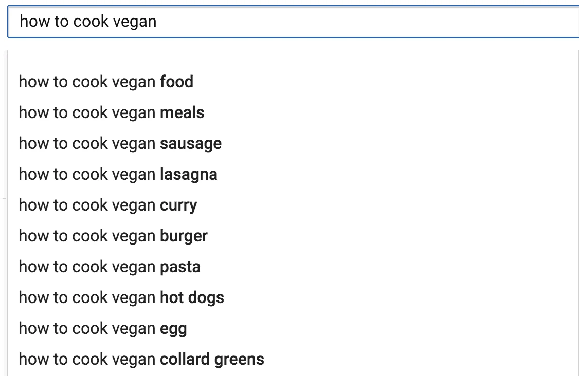 youtube long tail keywords