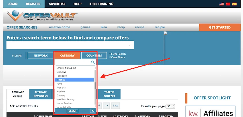 Offer vault lead generation