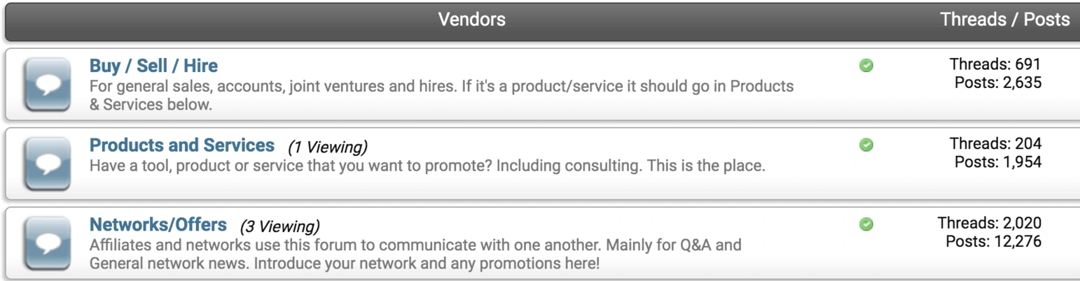 vendors at stm affiliate forum